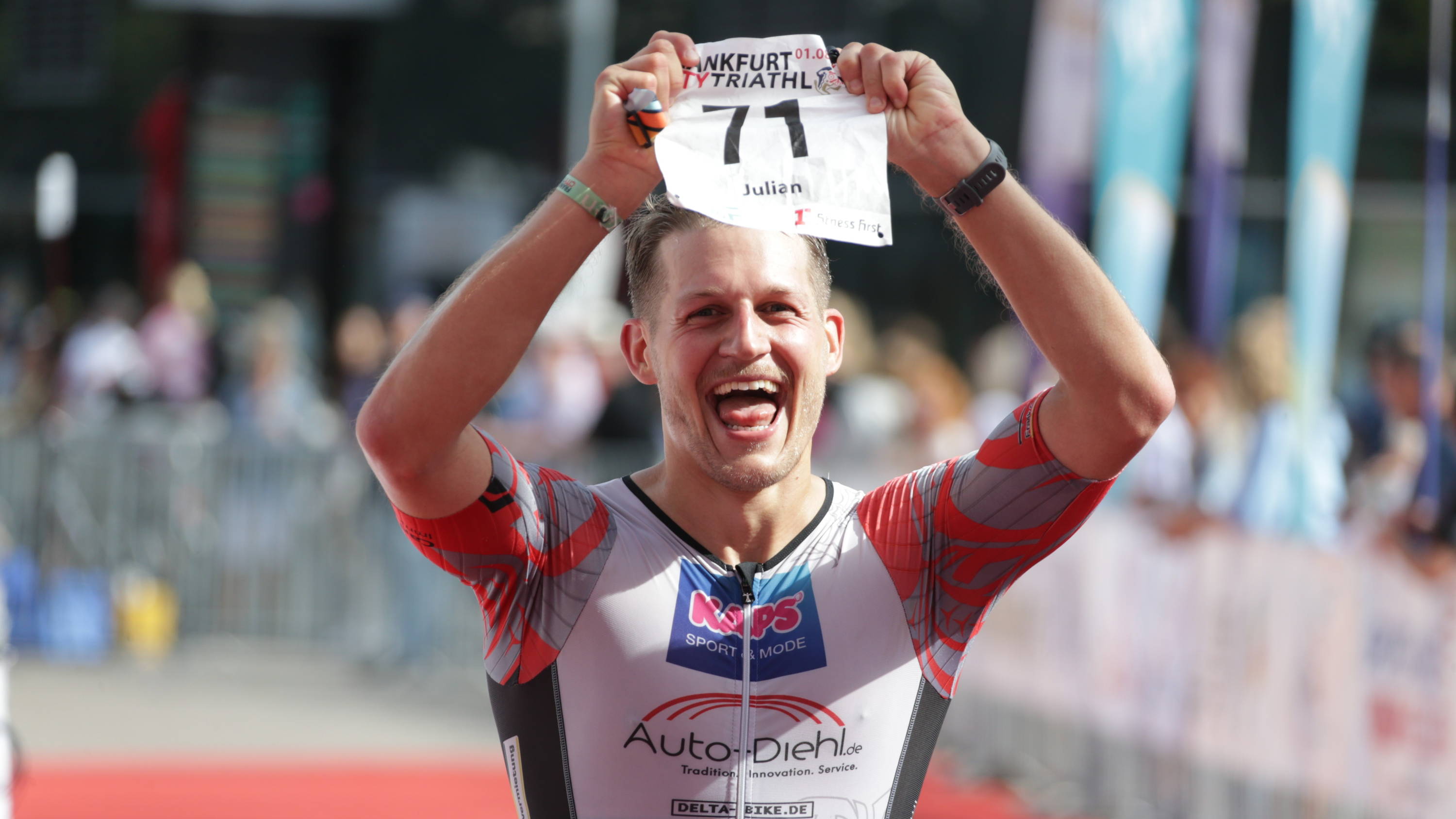 Frankfurt City Triathlon am 7. August 2022