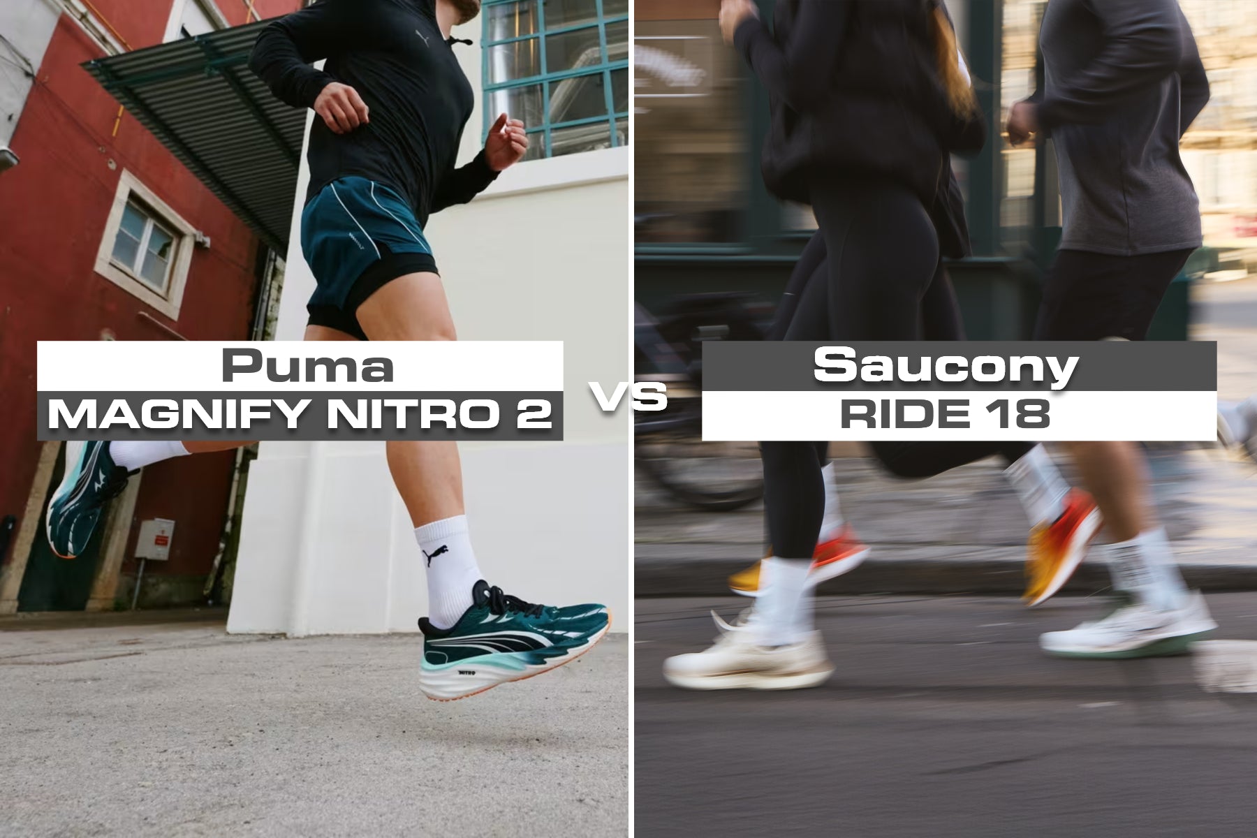 Daily Trainer im Vergleich: Puma Magnify Nitro 2 vs. Saucony Ride 18