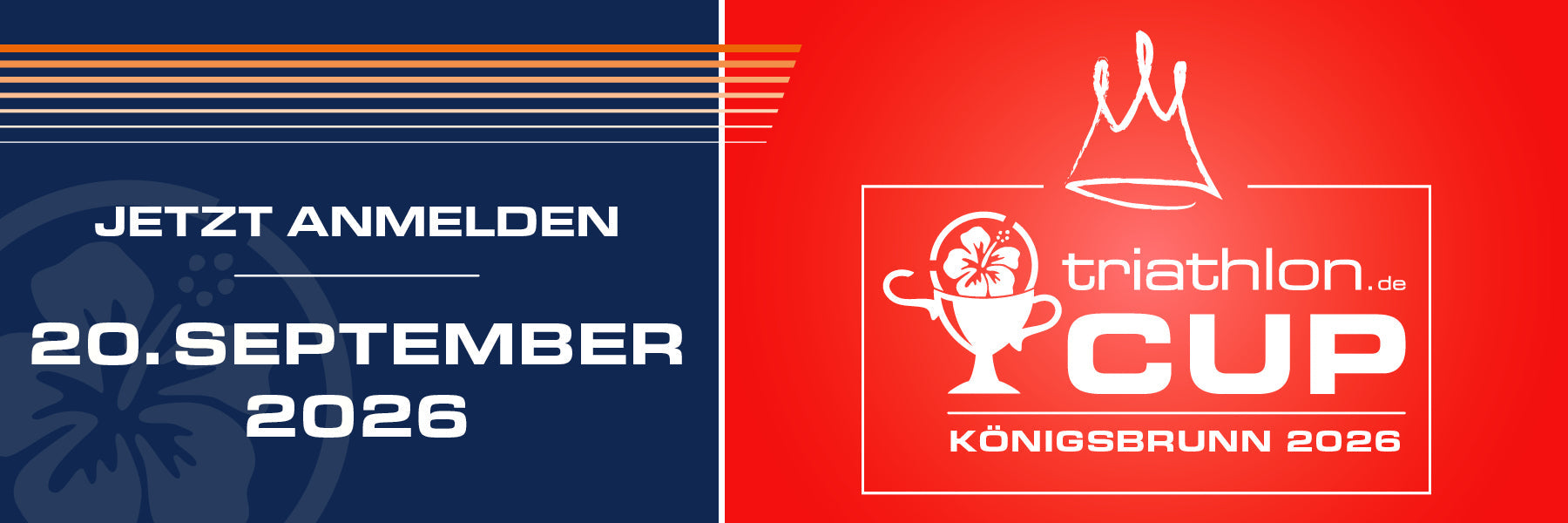 Anmeldung triathlon.de CUP Königsbrunn