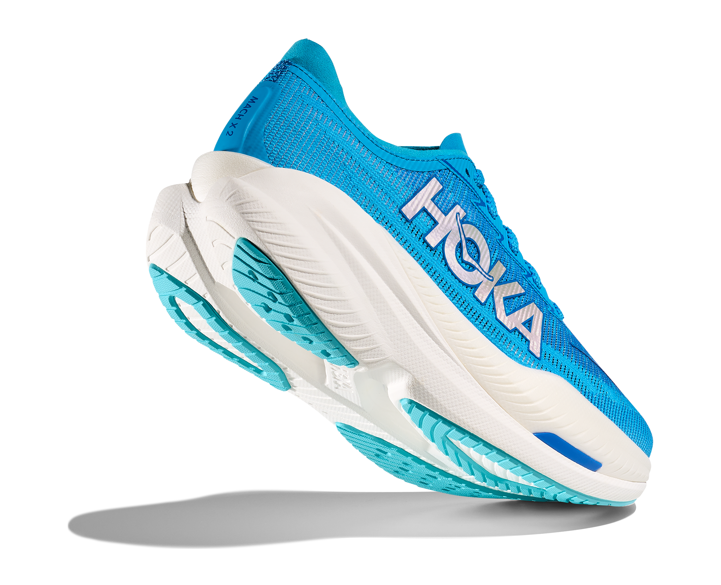 Hoka Mach X 2, Laufschuhe, Herren, Skyward Blue/Electric Cobalt