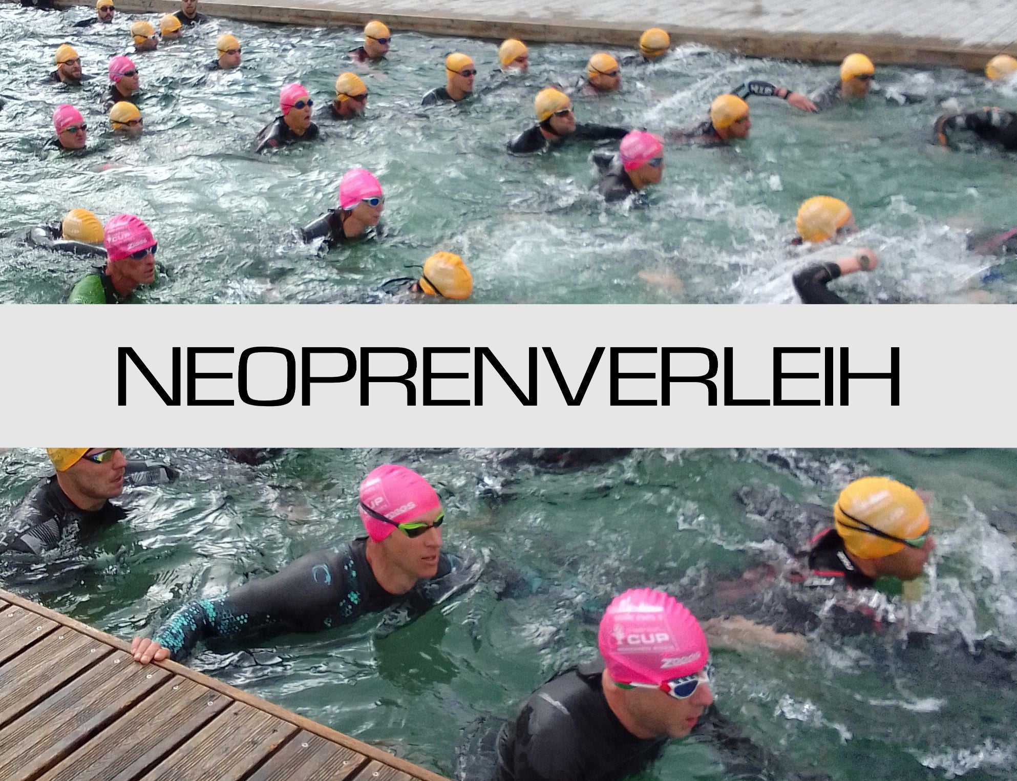 Neoprenverleih beim 12. triathlon.de CUP München 2026