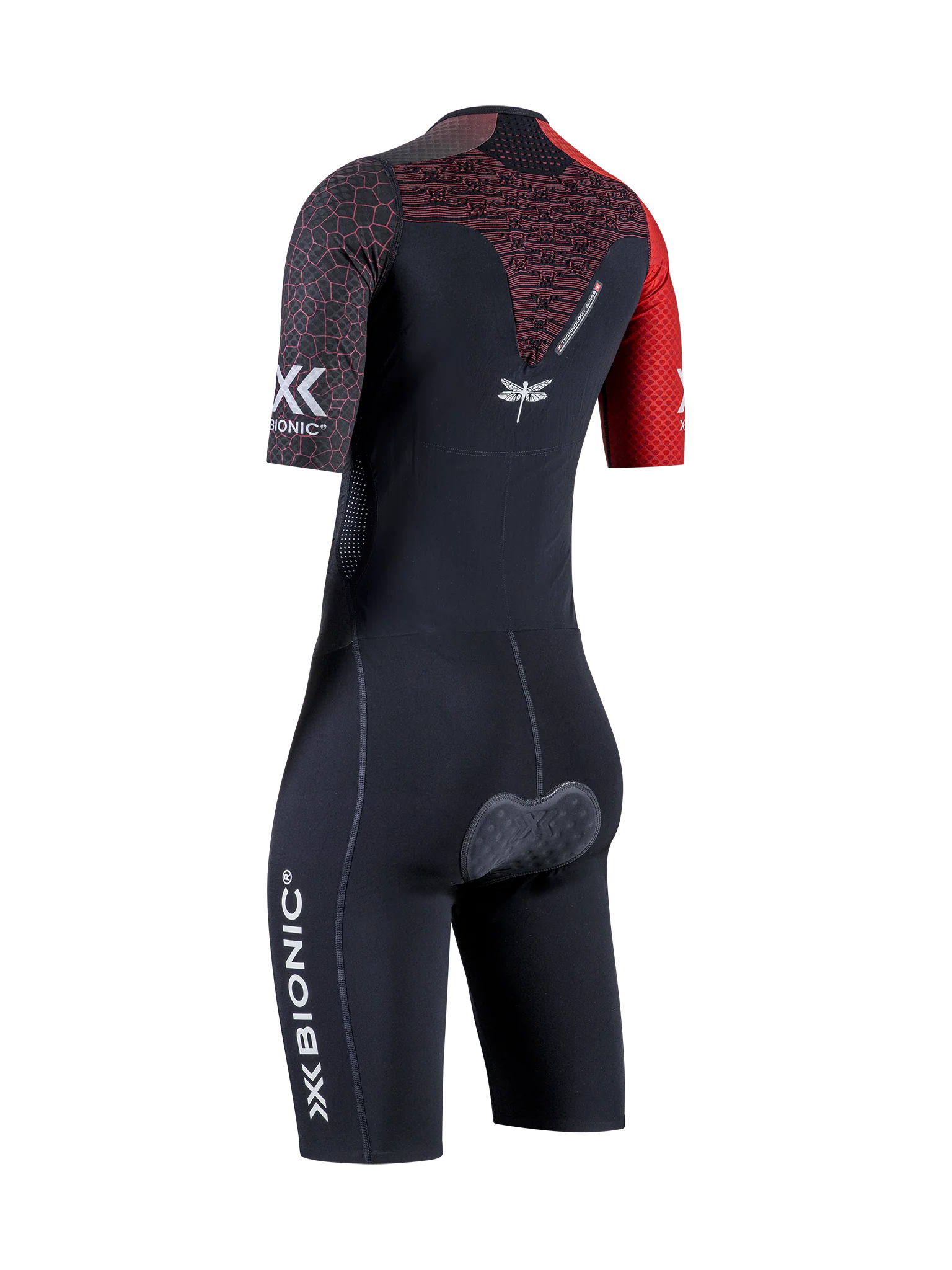 X-BIONIC Dragonfly Trisuit 5G, Damen, red/black