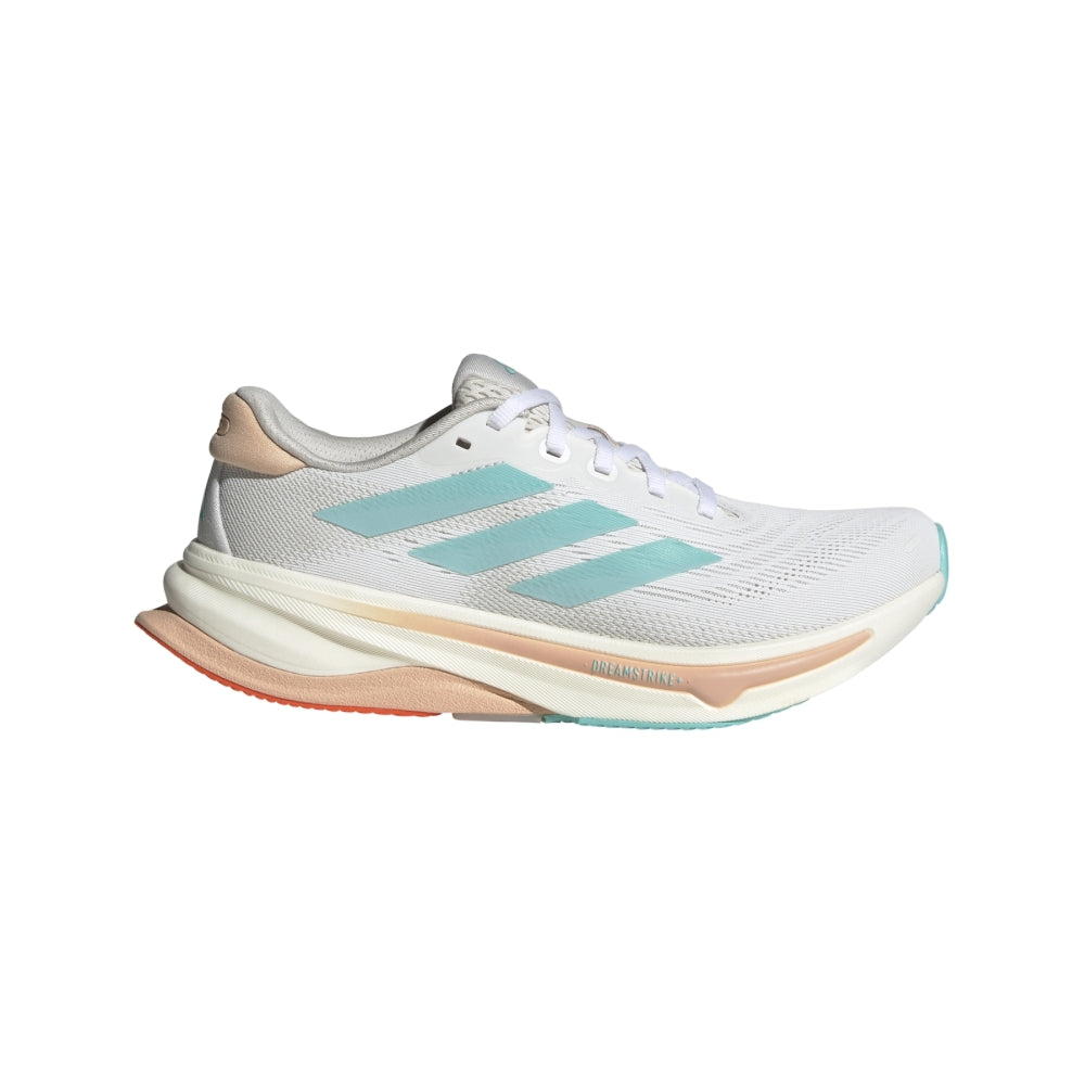 Adidas Supernova Solution 2, Laufschuh, Damen, White/Aqua/Peach