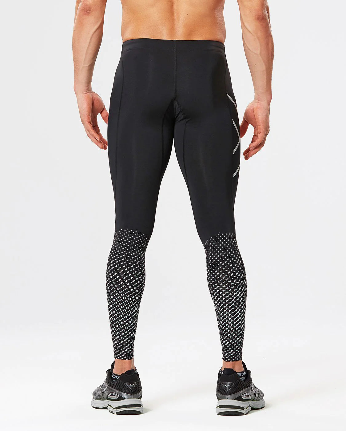 2XU Reflect Compression Tights, Herren, schwarz