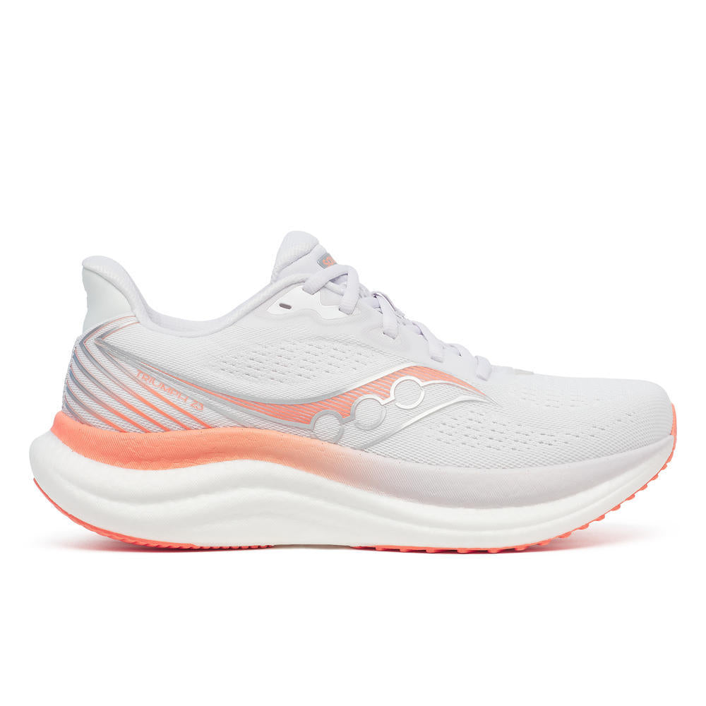 Saucony Triumph 23, Laufschuh, Damen, White/Wistful