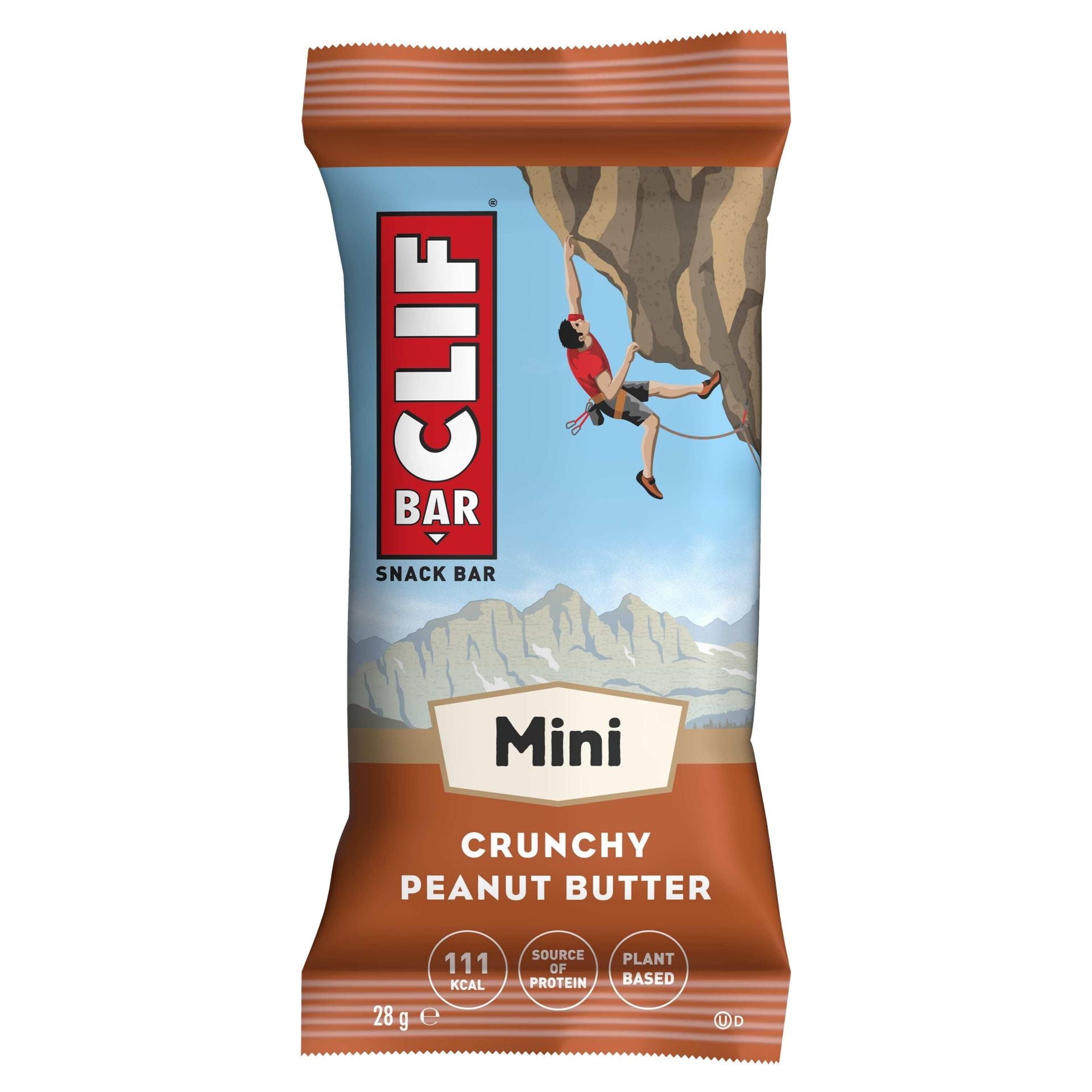 CLIF BAR Energie Riegel Mini, 28g, Crunchy Peanut Butter
