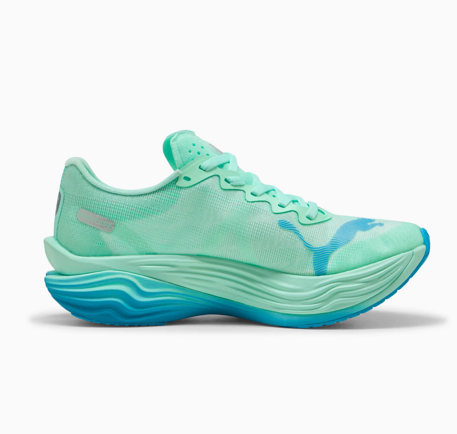 Puma Deviate Nitro Elite 3, Laufschuh, Damen, Mint Melt/ Speed Blue