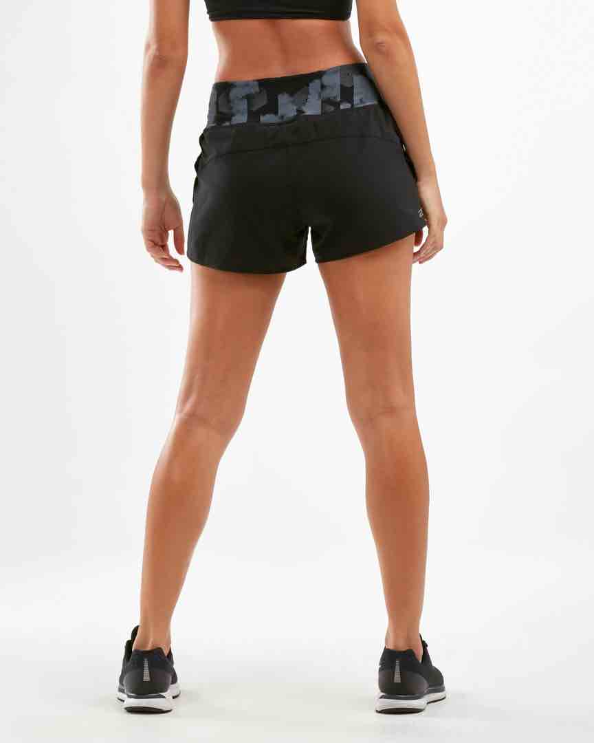 2XU XVENT 3 inch Layer Shorts, Damen, Gossip/Trouble