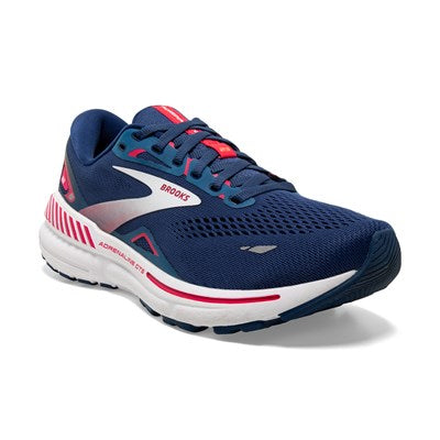 Brooks Adrenaline GTS 23, Damen, Blue/Raspberry/White