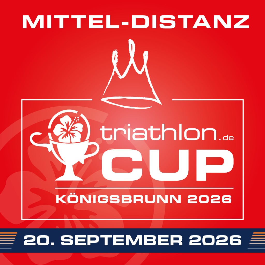 Mitteldistanz: triathlon.de CUP Königsbrunn am 20.09.2026