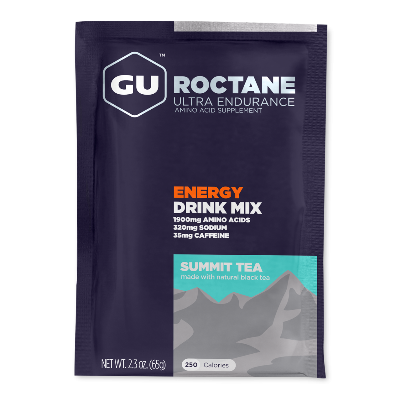 GU Roctane Drink, Summit Tea, 65g, electrolyte powder