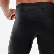 2XU Wind Defence Compression Tights, Herren, Black/Stars Silver Reflective