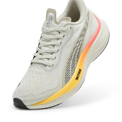 Puma Velocity NITRO™ 3, Laufschuh, Damen, Vapor Gray/Sun Stream/Sunset Glow