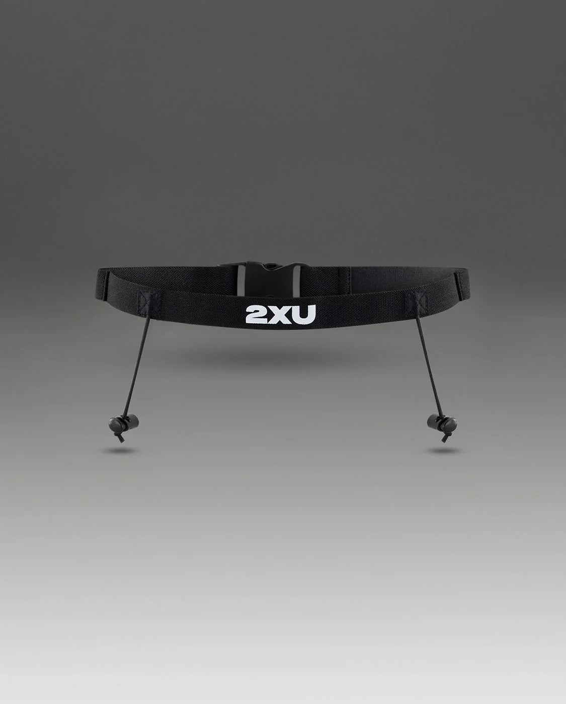 2XU Nutrition Race Belt, Renngürtel, Startnummernband, Startnummerngürtel, unisex, schwarz