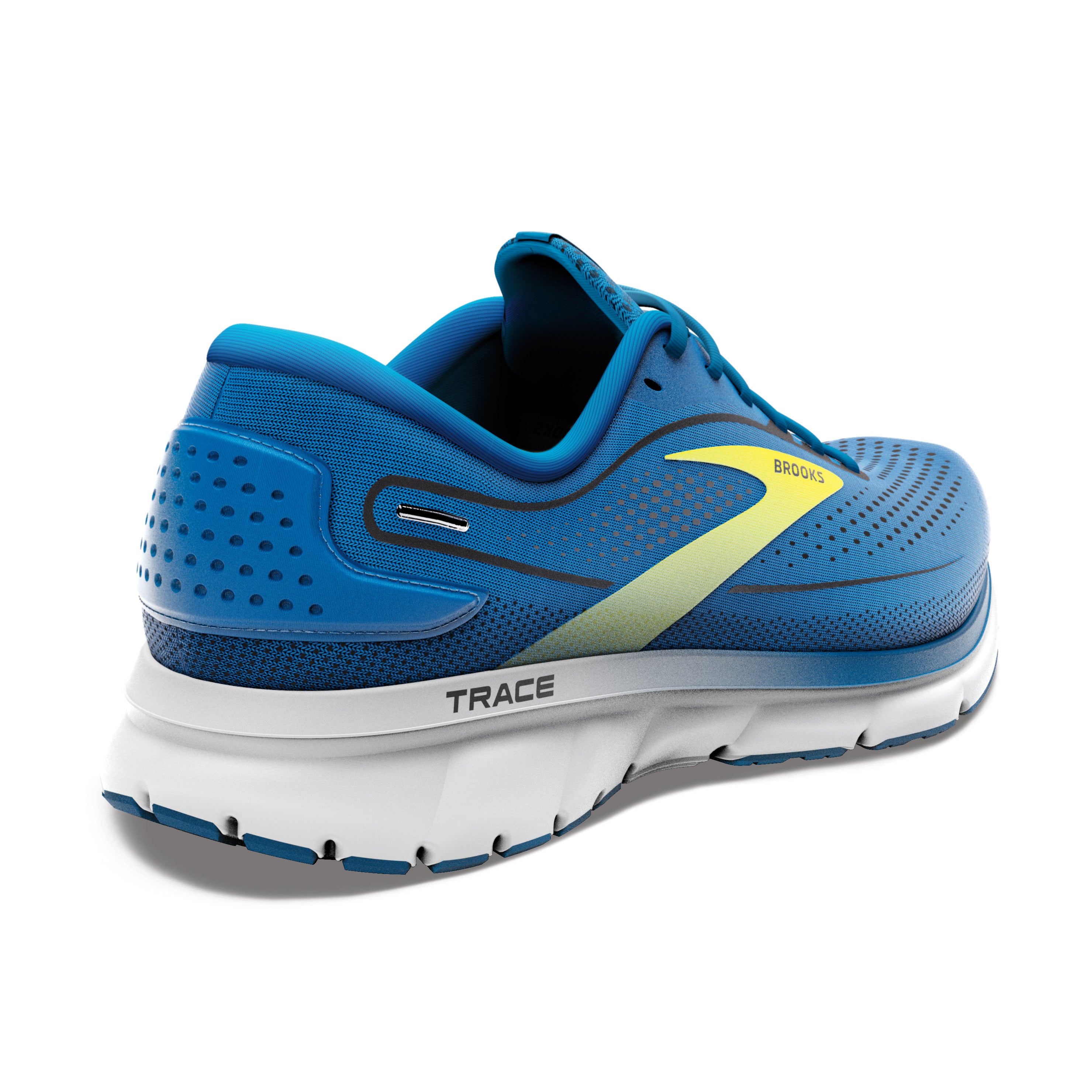 Brooks Trace 2, Herren, Blue/Nightlife/White, blau/gelb