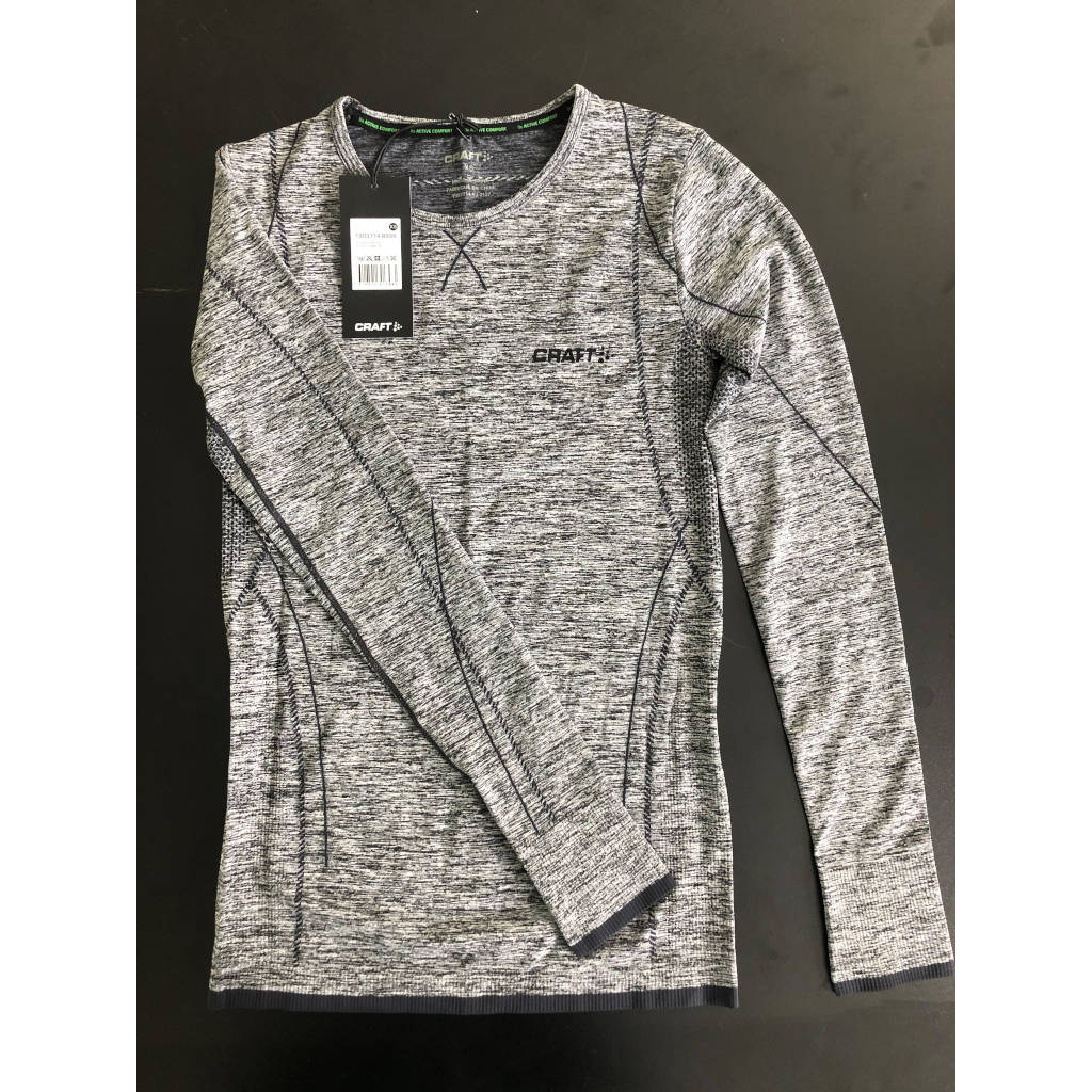 Craft Be Active Comfort, Laufshirt, Funktionsshirt, Damen, graumeliert