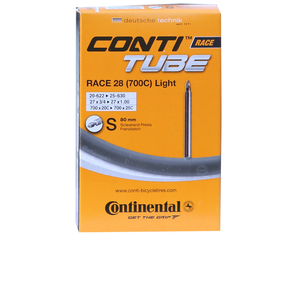 Continental Schlauch Race LIGHT S80, 80 mm SV Ventil