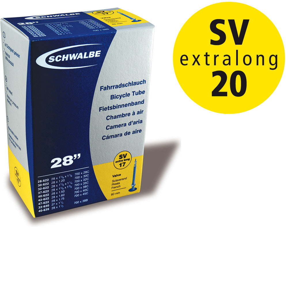 Schwalbe Schlauch Renn leicht, 60mm, SV20 Ventil