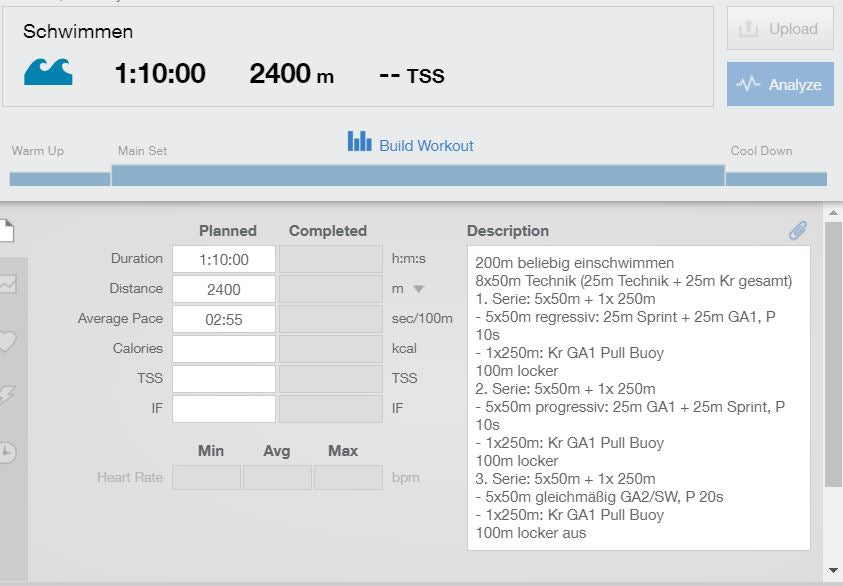 Trainingsplan Triathlon: 12 Wochen Sprint-/Volksdistanz - Level Einsteiger/Finisher
