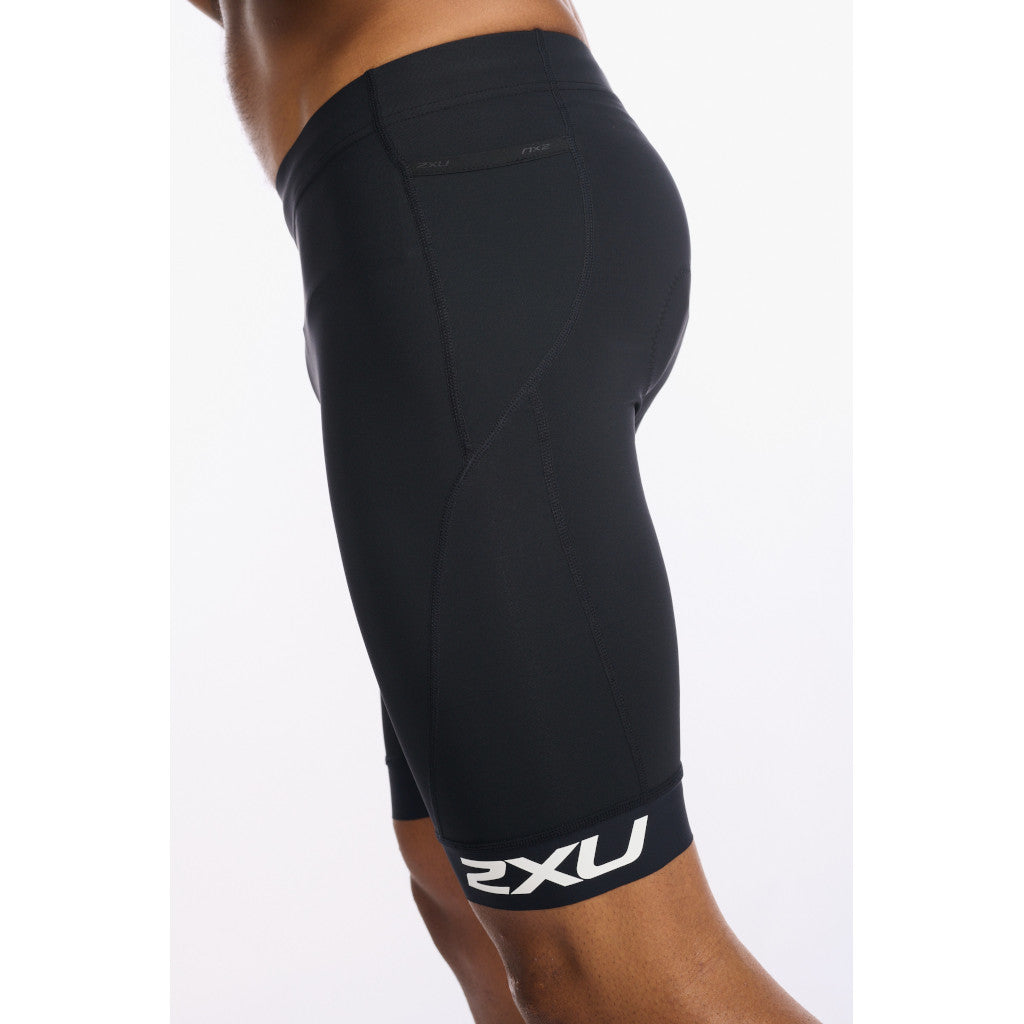 2XU Core Tri Short, Herren, black/white, schwarz/weiß