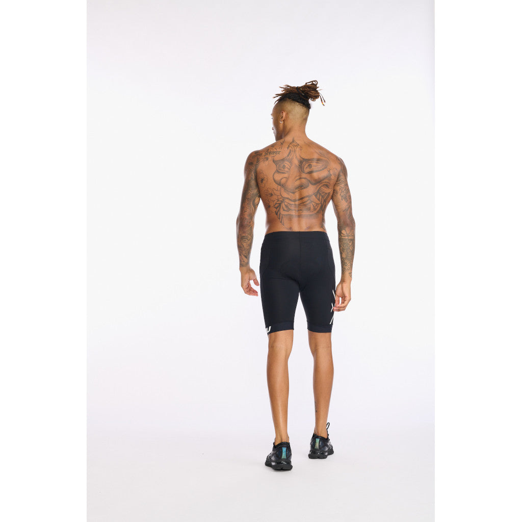2XU Core Tri Short, Herren, black/white, schwarz/weiß