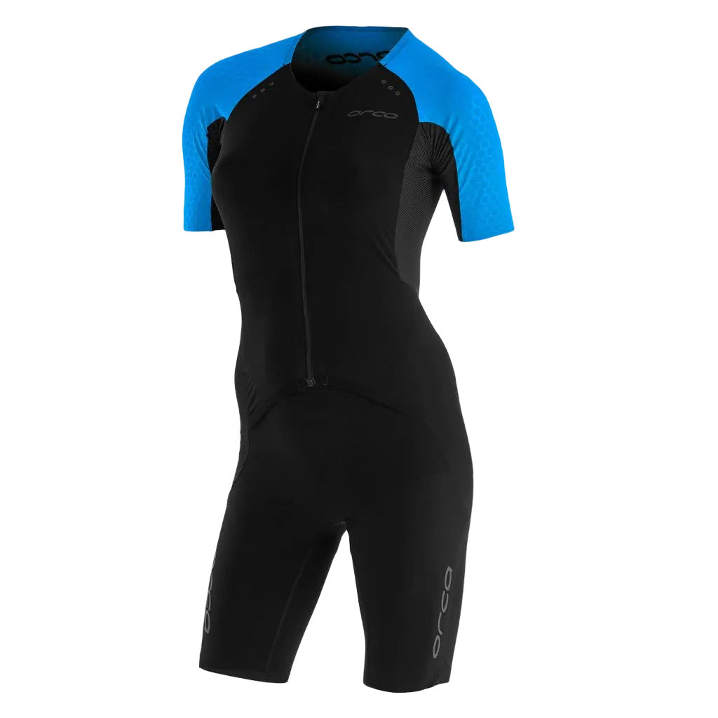 Orca RS1 Dream Kona Aero Racesuit, Damen, schwarz/blau-turquoise