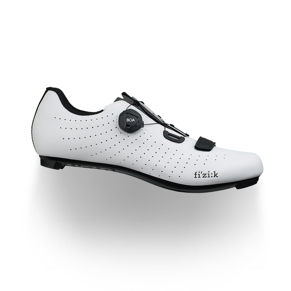 Fizik Tempo Overcurve R5 Rennradschuh, unisex, weiß/schwarz