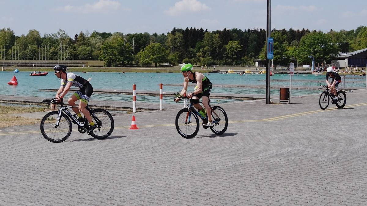 Triathlon-Wettkampfregeln: Radfahren