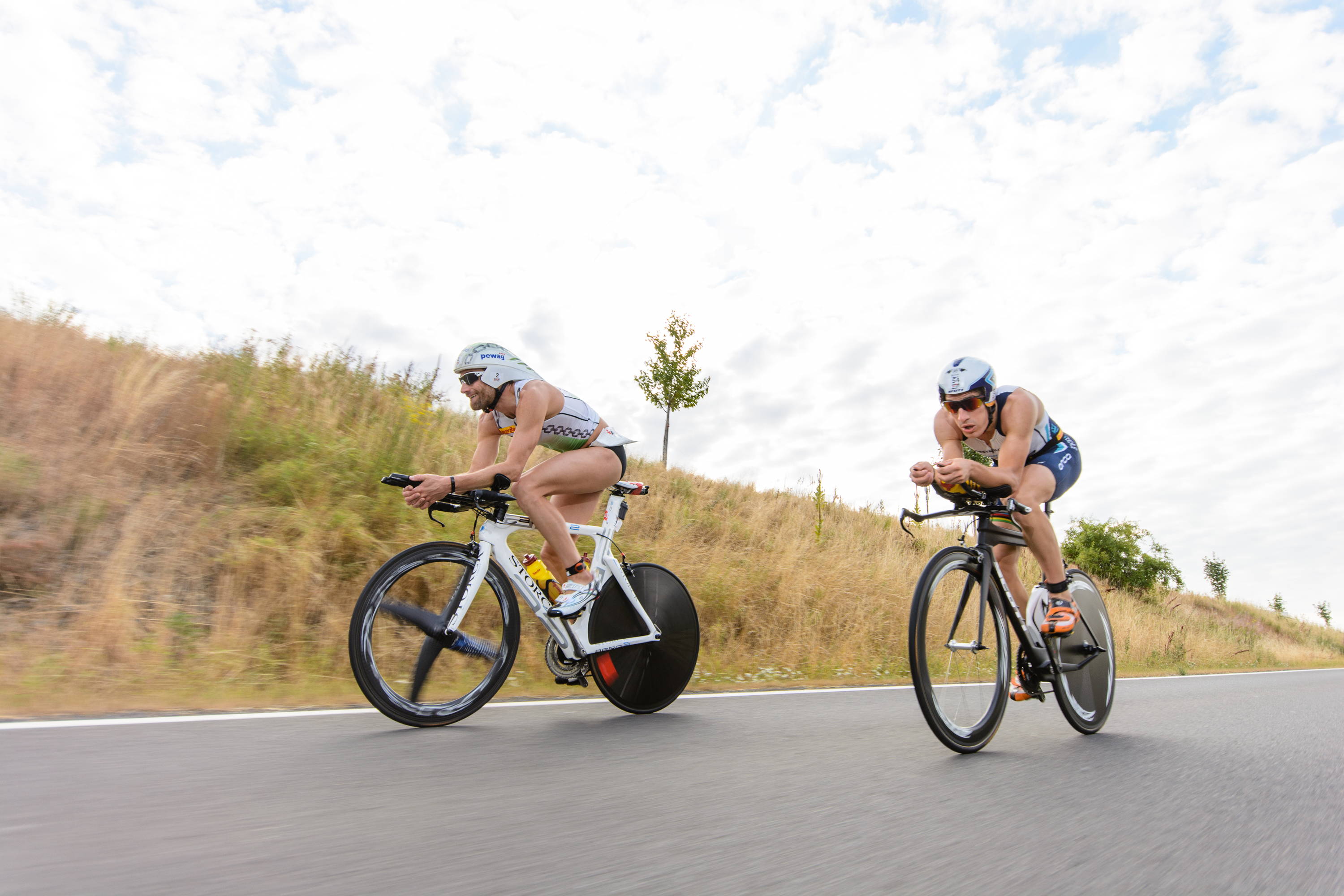 Triathlon Ingolstadt: TriDay-Streckencheck Sebastian Kienle und Faris Al-Sultan am 2. Juni