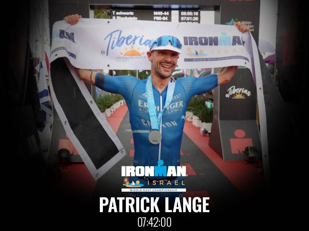 Patrick Lange gewinnt IRONMAN ISRAEL