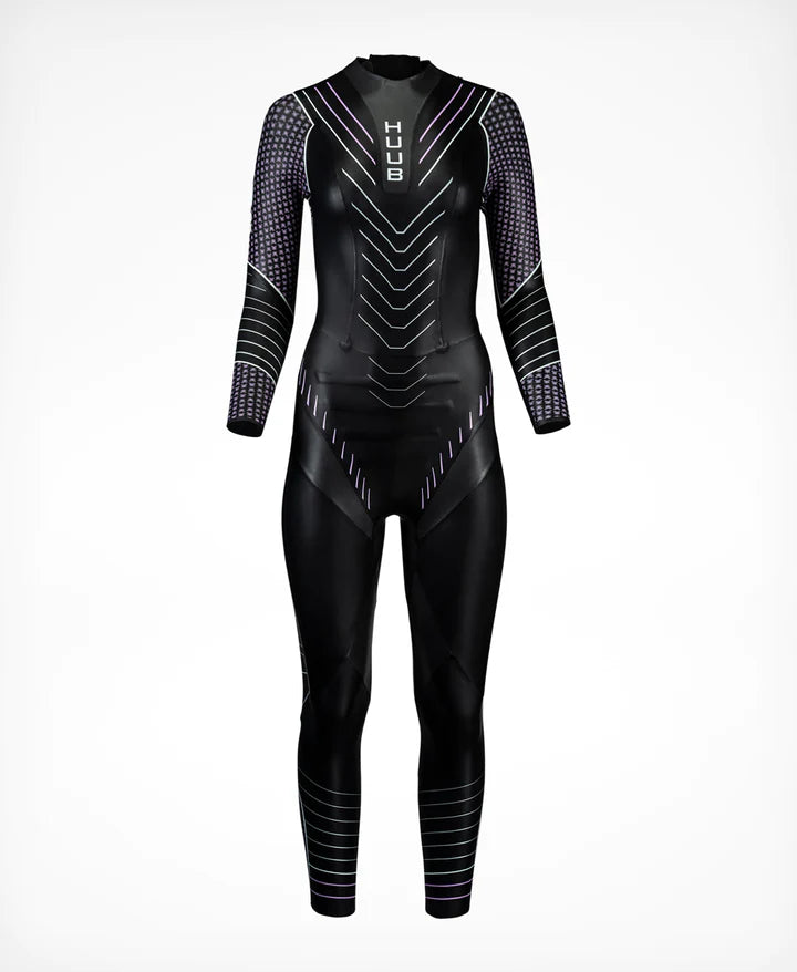 Huub Pinnacle 3:3 Damen, schwarz/lila 2024