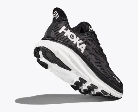 Hoka Clifton 9, Laufschuh, Herren, Black/White