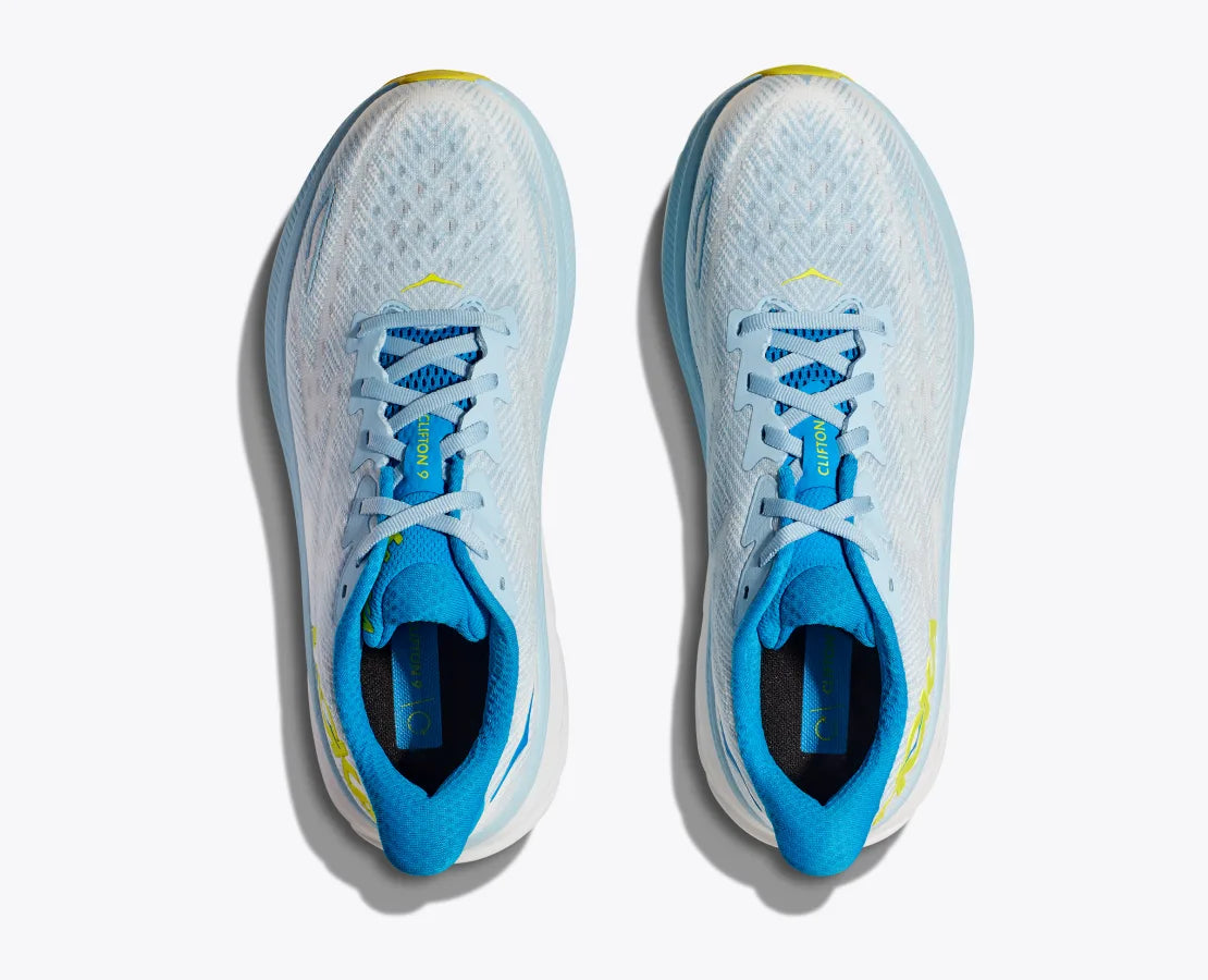 Hoka Clifton 9, Herren, ice water / evening primrose