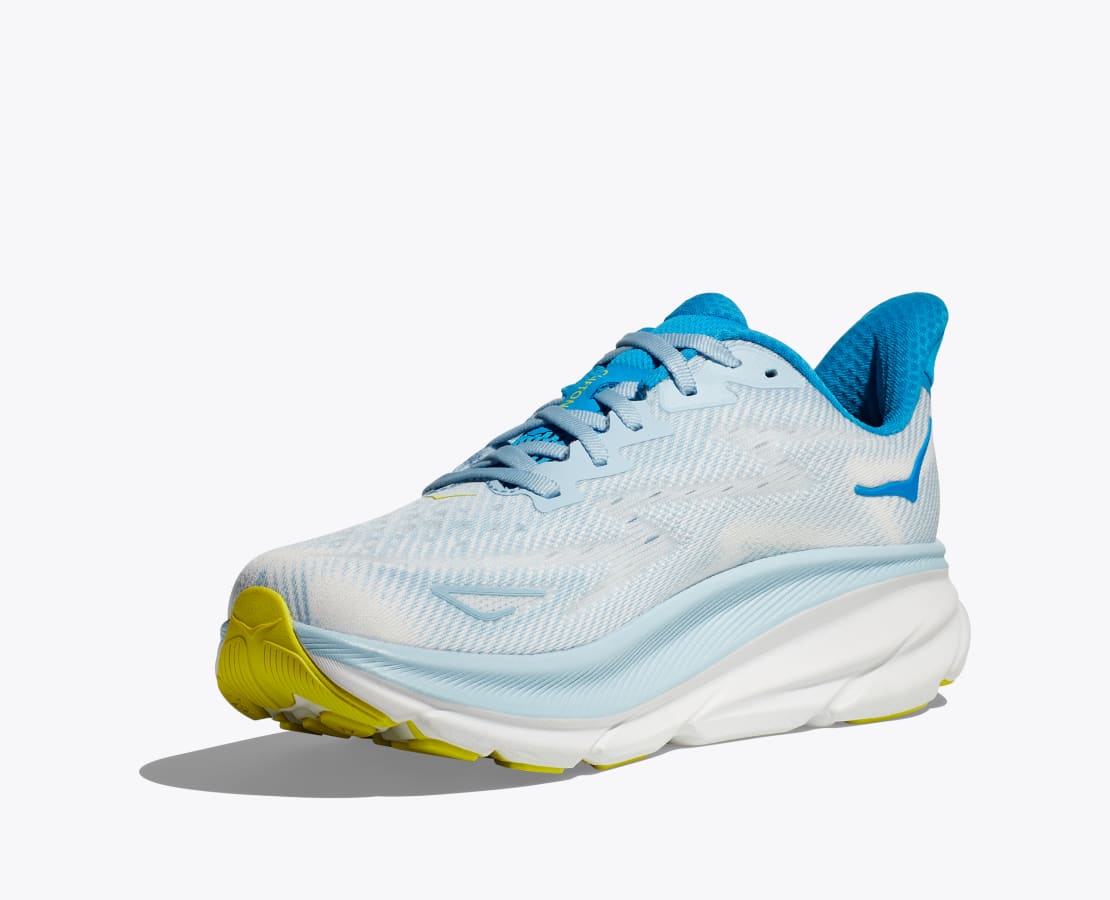 Hoka Clifton 9, Herren, ice water / evening primrose