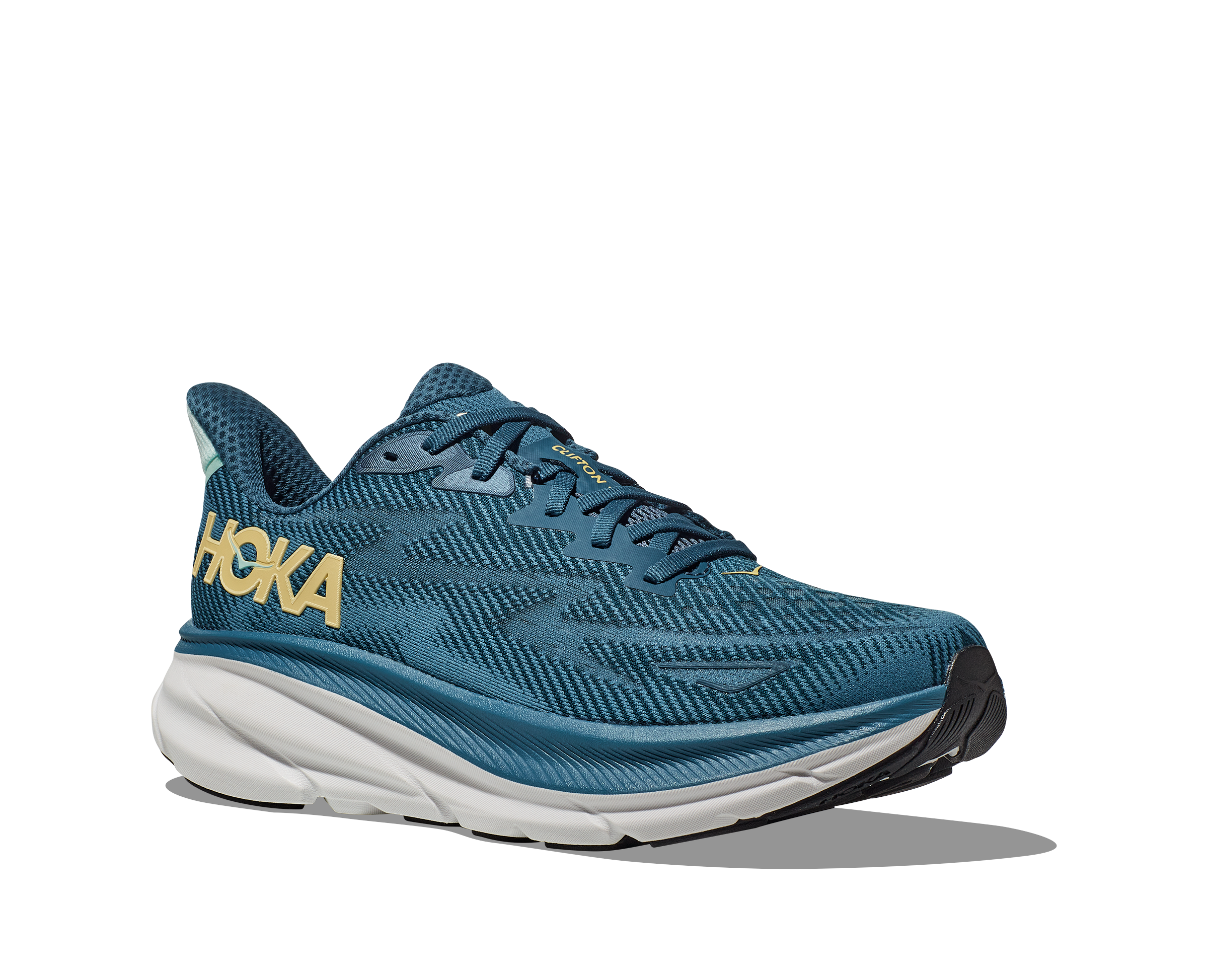 Hoka Clifton 9, Herren, Midnight Ocean/Bluesteel