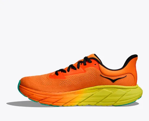 Hoka Arahi 7, Laufschuh, Damen, Electric Tangerine/Black