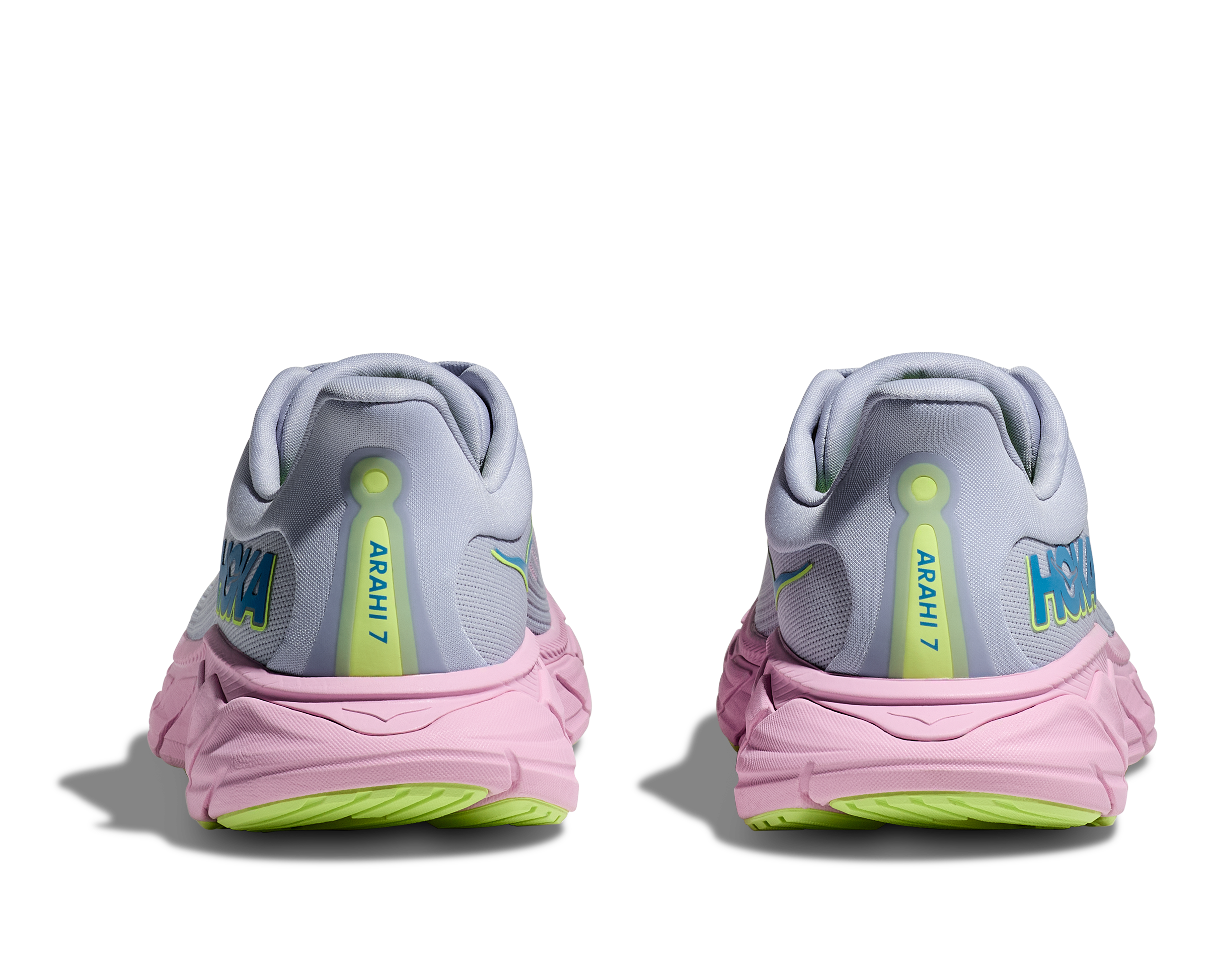 Hoka Arahi 7, Laufschuh, Damen, Gull/Pink Twilight