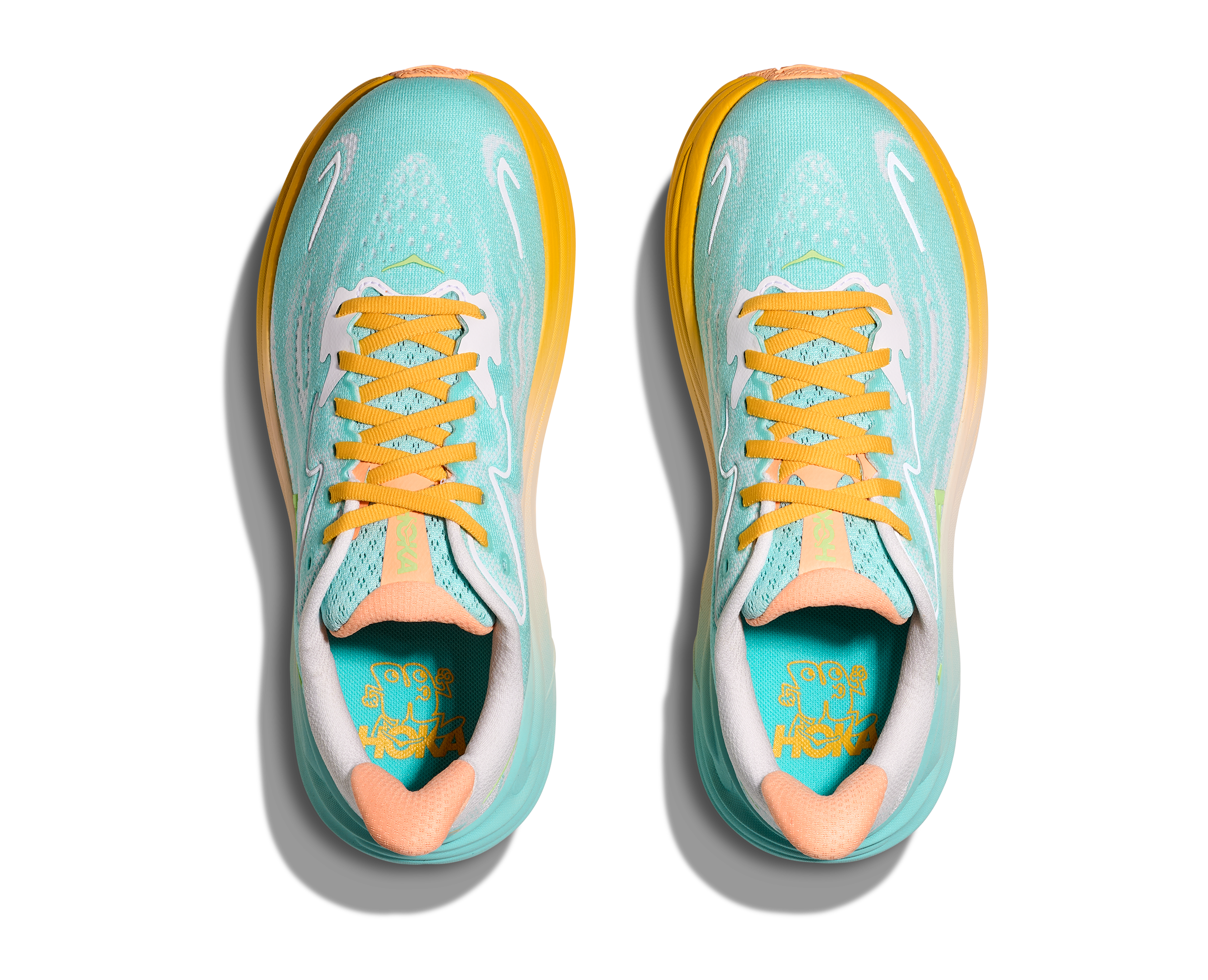 Hoka Clifton 10, Laufschuh, Herren, Blue Spark/White