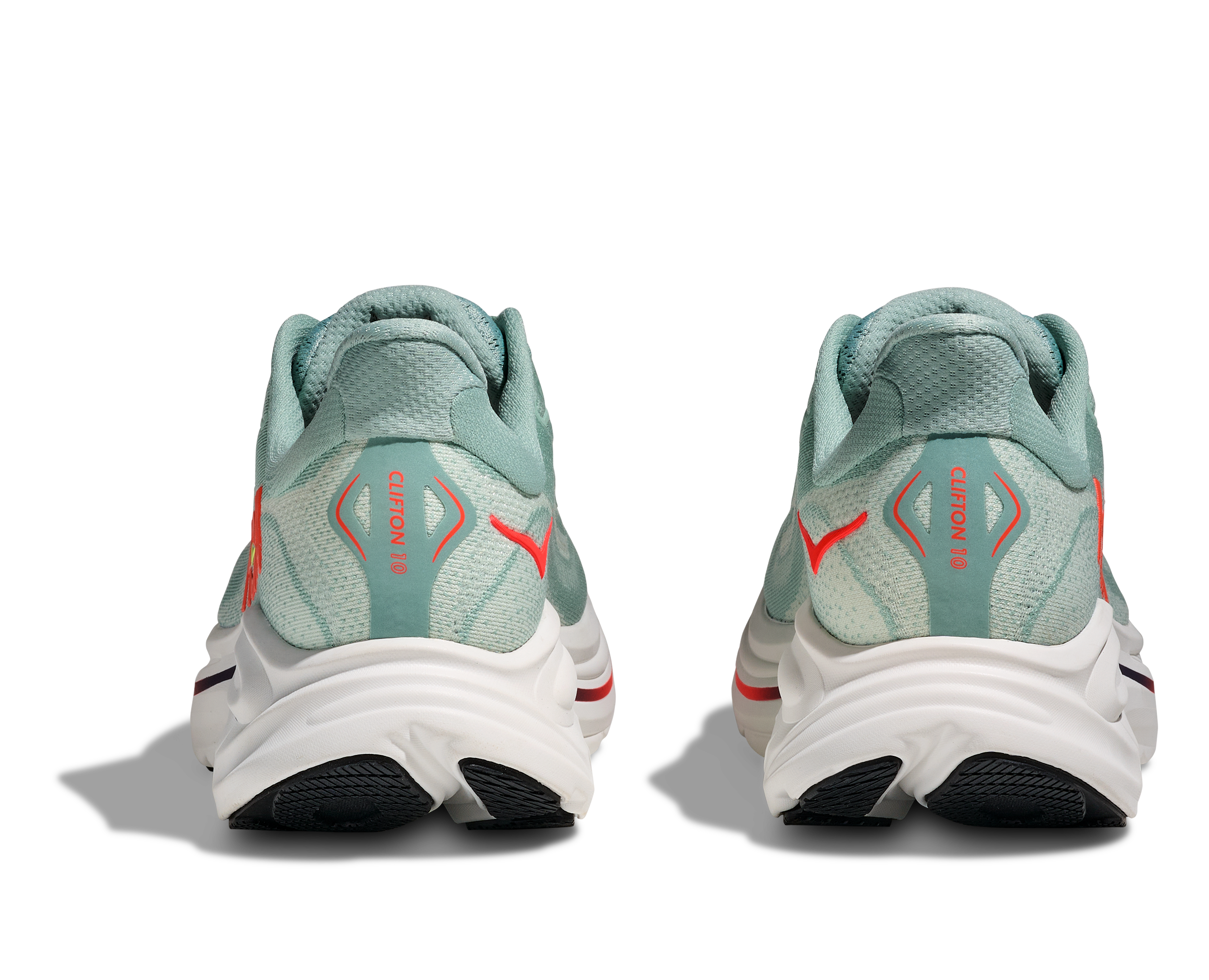 Rückansicht/Fersenbereich beide Schuh