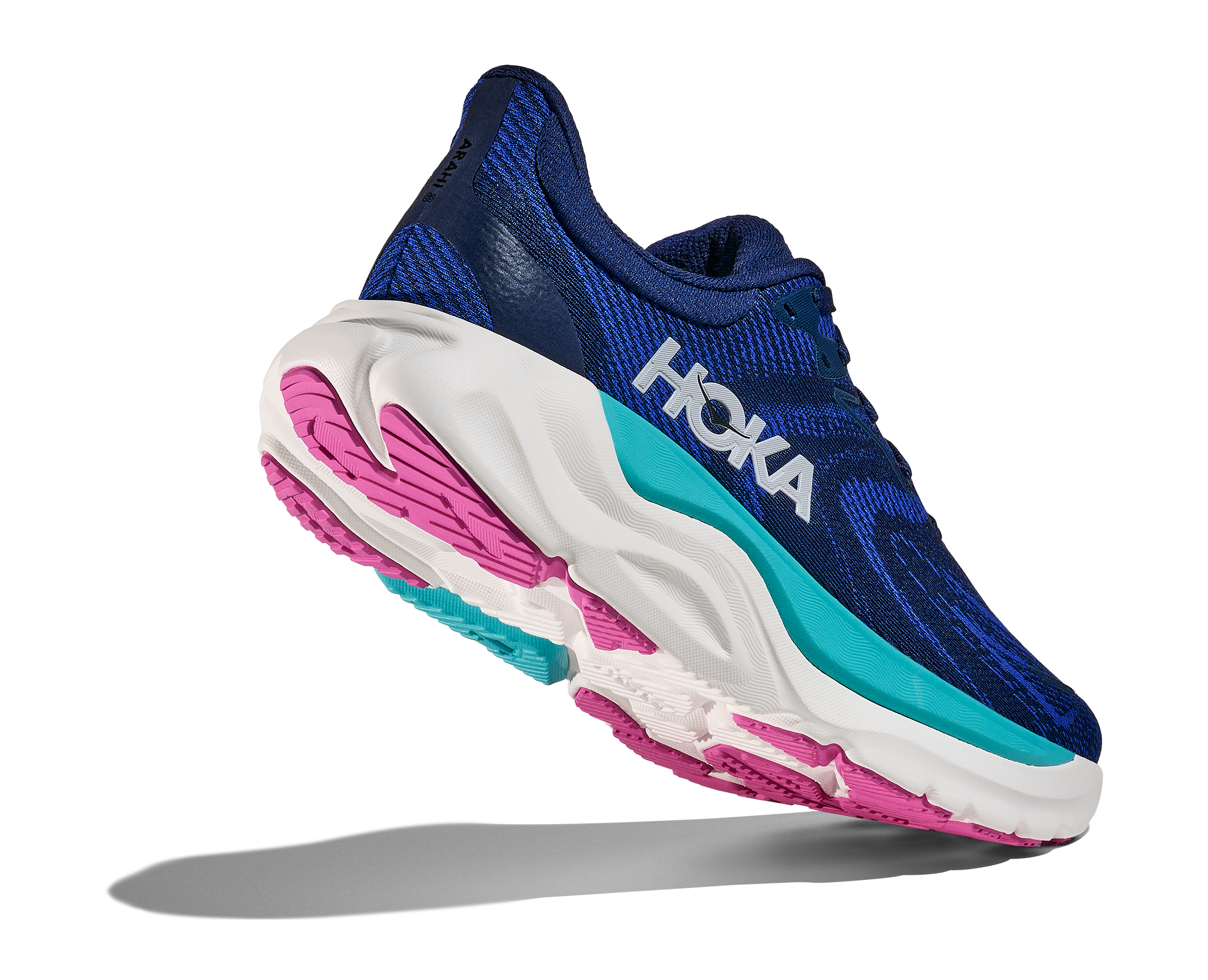 Schrägansicht rechter Schuh von unten