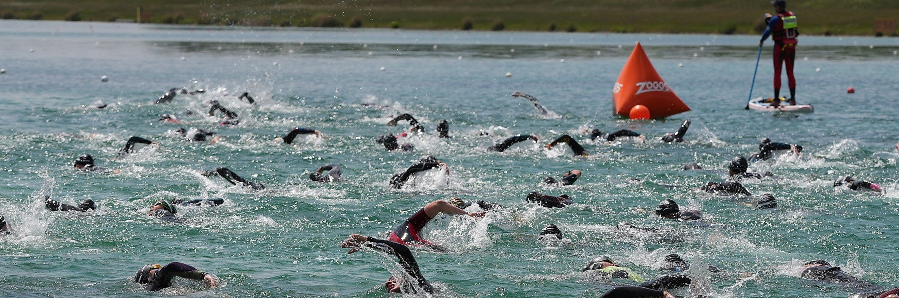 Schwimmstart beim triathlon.de CUP München