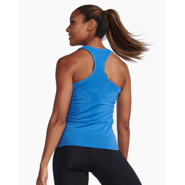 2XU Motion Tech Singlet, Damen, blau meliert