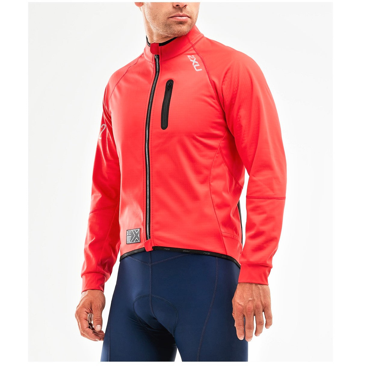 2XU X:C2 Winter Cycle Jacket, Herren, rot