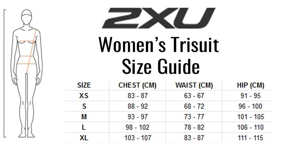 2XU Compression  Sleeved TriSuit, Damen, schwarz/weiß