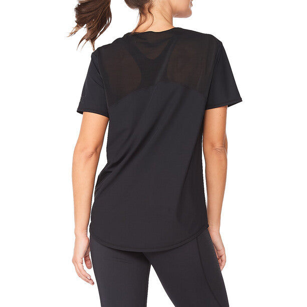 2XU Motion Mesh Tee, T-Shirt, Damen, black