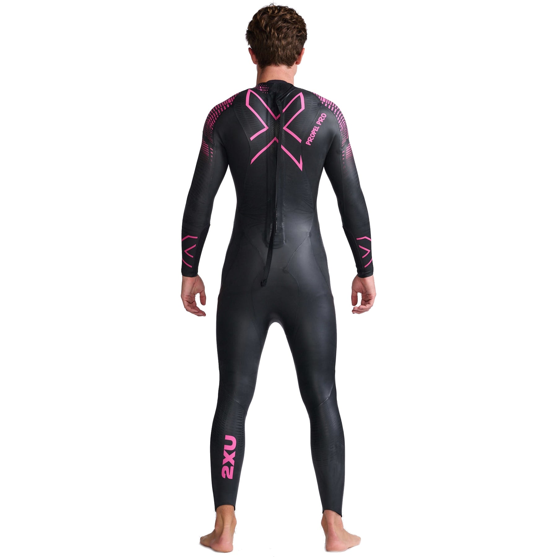 2XU Propel Pro, Neoprenanzug, Herren, schwarz/punk pink, 2024