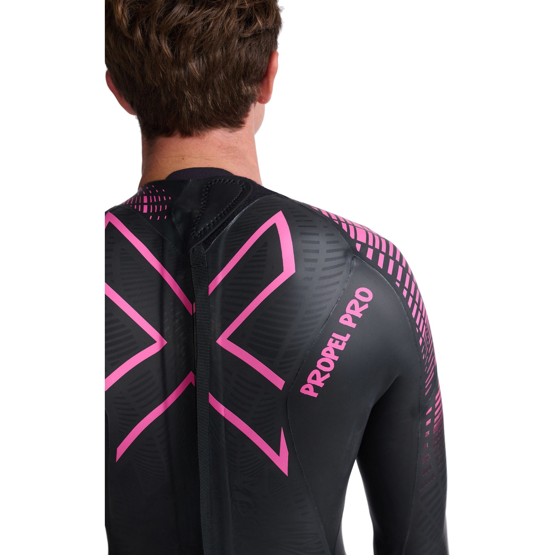 2XU Propel Pro, Neoprenanzug, Herren, schwarz/punk pink, 2024