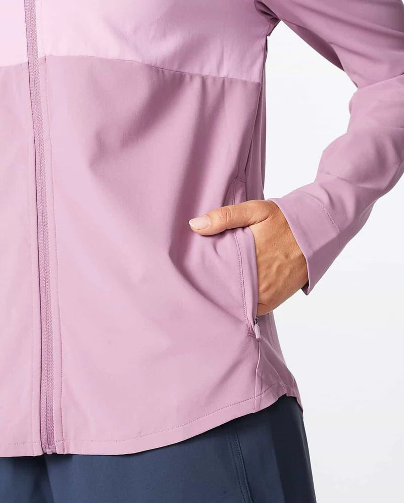 2XU Aero Jacket, Damen, Orchid Mist/Orchid Reflective