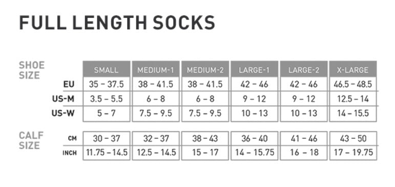 2XU VECTR L.Cush Full Length Socks, White/Grey