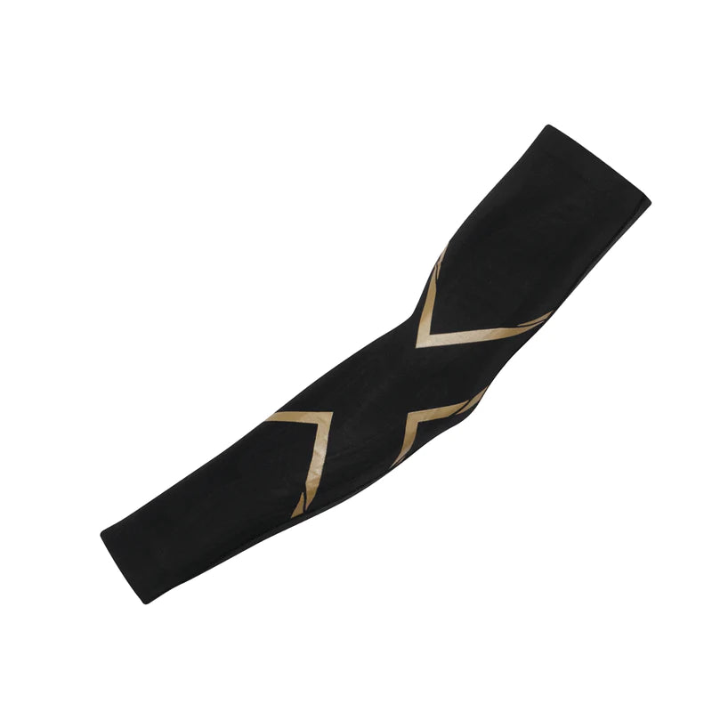 2XU Elite MCS Comp  Arm Guards, schwarz/gold